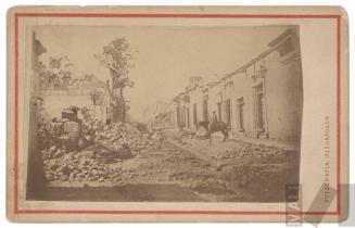 Arequipa después del terremoto de 1868