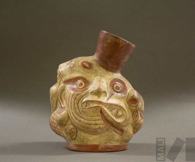 Cántaro con personajes zoomorfos e híbridos (Mundo Horroroso)