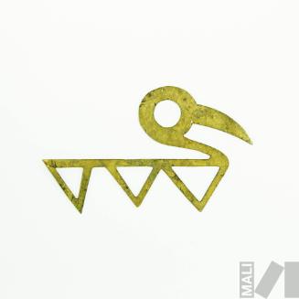 Prototipo para diseño de joyería que representa a un ave