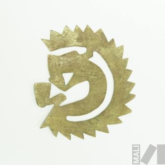 Prototipo para diseño de joyería que representa a un personaje zoomorfo