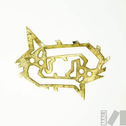 Prototipo para diseño de joyería que representa a dos ofidios