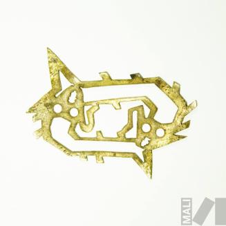 Prototipo para diseño de joyería que representa a dos ofidios