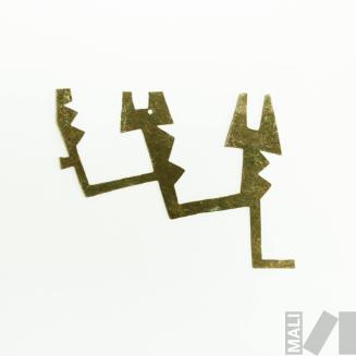 Prototipo para diseño de joyería con representación abstracta