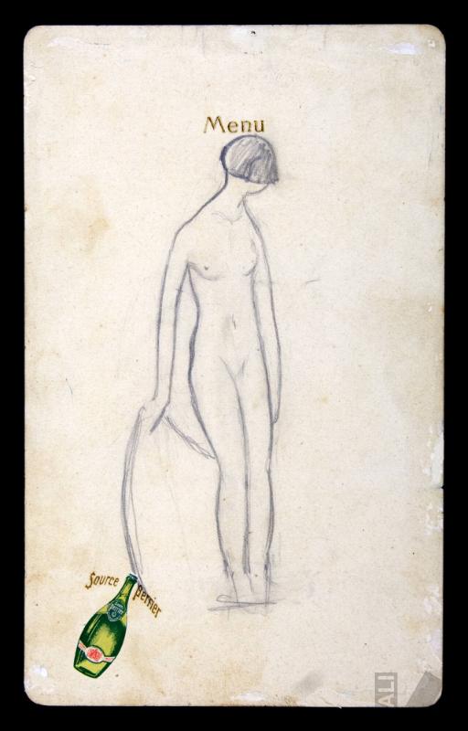 Estudio de desnudo femenino