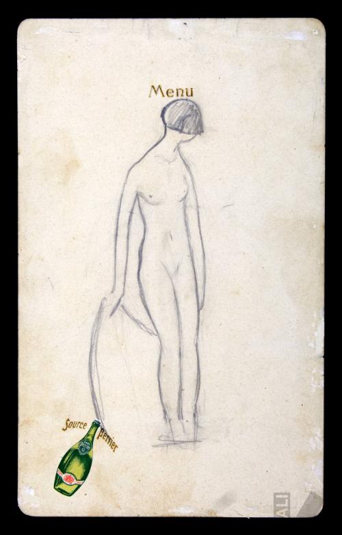 Estudio de desnudo femenino