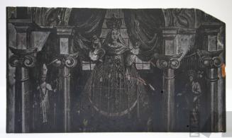 Matriz para grabado de la Virgen de la Candelaria