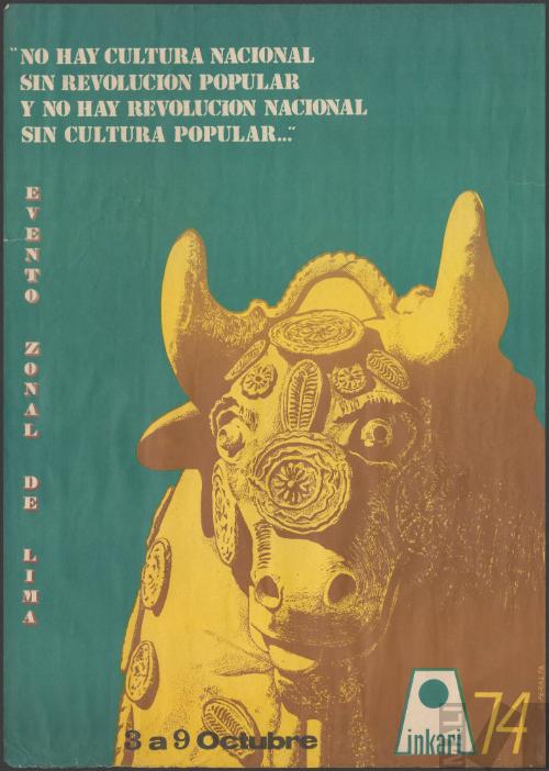 Afiche Inkari 74. Evento zonal de Lima