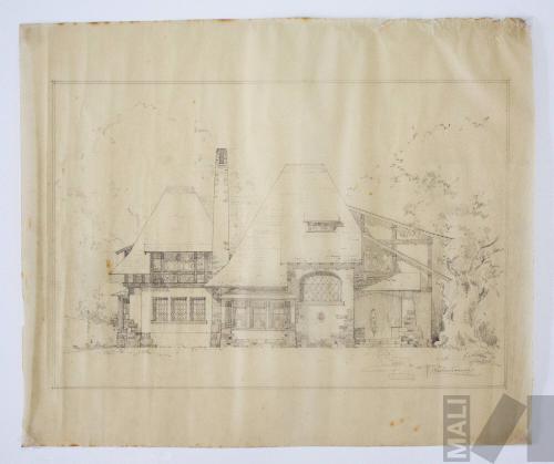 Diseño de casa para Elías Fernandini en El Olivar, Lima