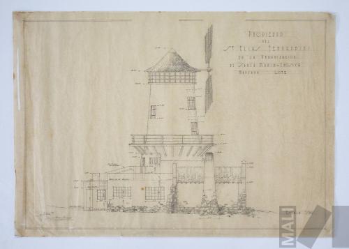 Diseño de molino de viento para la Lotización Santa María, Chosica