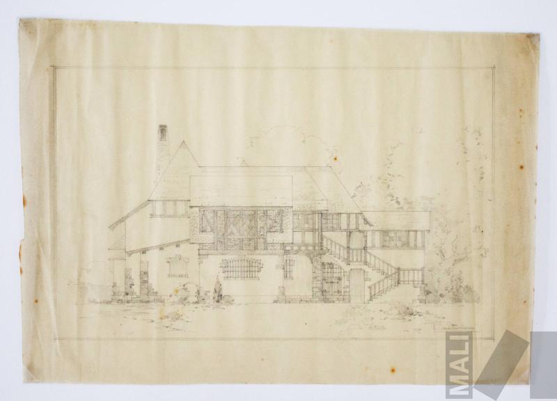 Diseño de casa para Elías Fernandini en El Olivar, Lima