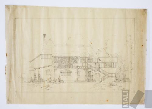 Diseño de casa para Elías Fernandini en El Olivar, Lima