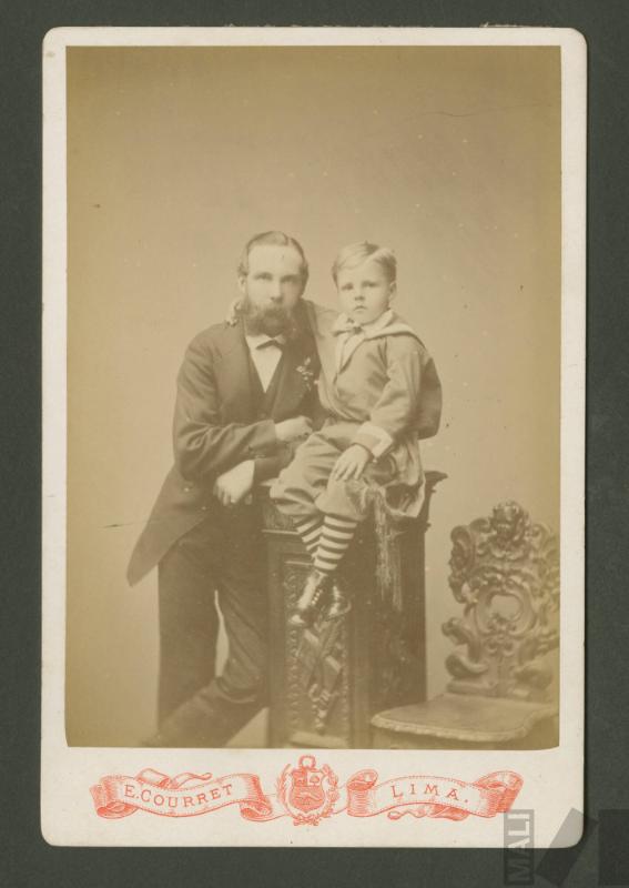 Jacob Scheel y su hijo Guillermo