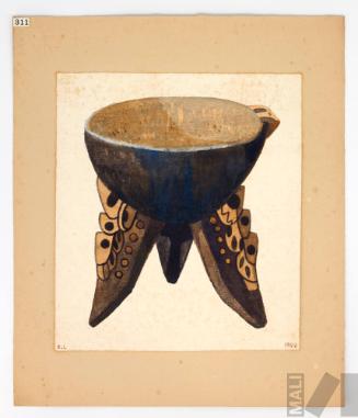 Estudio de cerámica trípode prehispánica