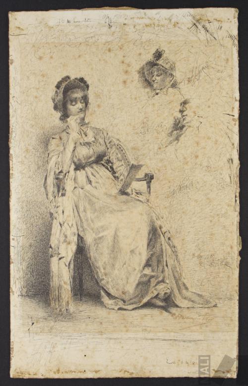 Mujer leyendo