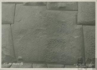 Mampostería seca inca (sin uso de mortero). Piedra de 12 ángulos