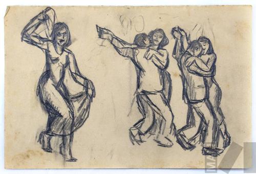 Estudio de parejas bailando para 'Marinera con cajón'