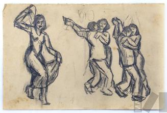 Estudio de parejas bailando para 'Marinera con cajón'