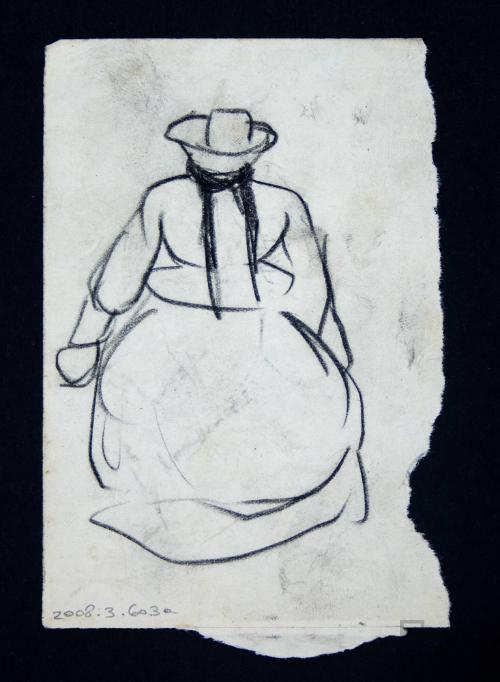 Estudio de mujer indígena