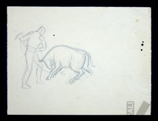 Estudio de escena taurina