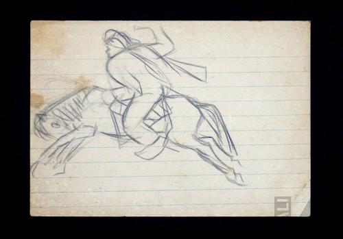 Estudio de jinete