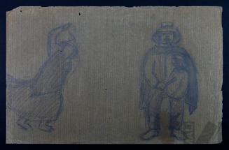 Estudio de músico y danzante indígenas