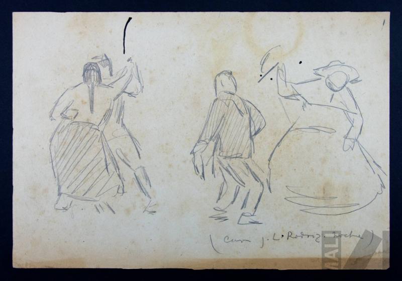 Estudio de parejas bailando