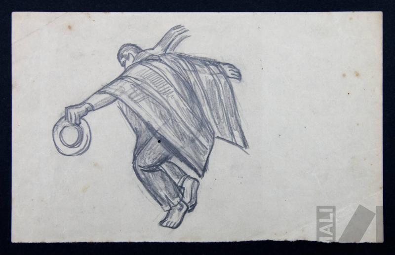 Estudio para 'La cashua'