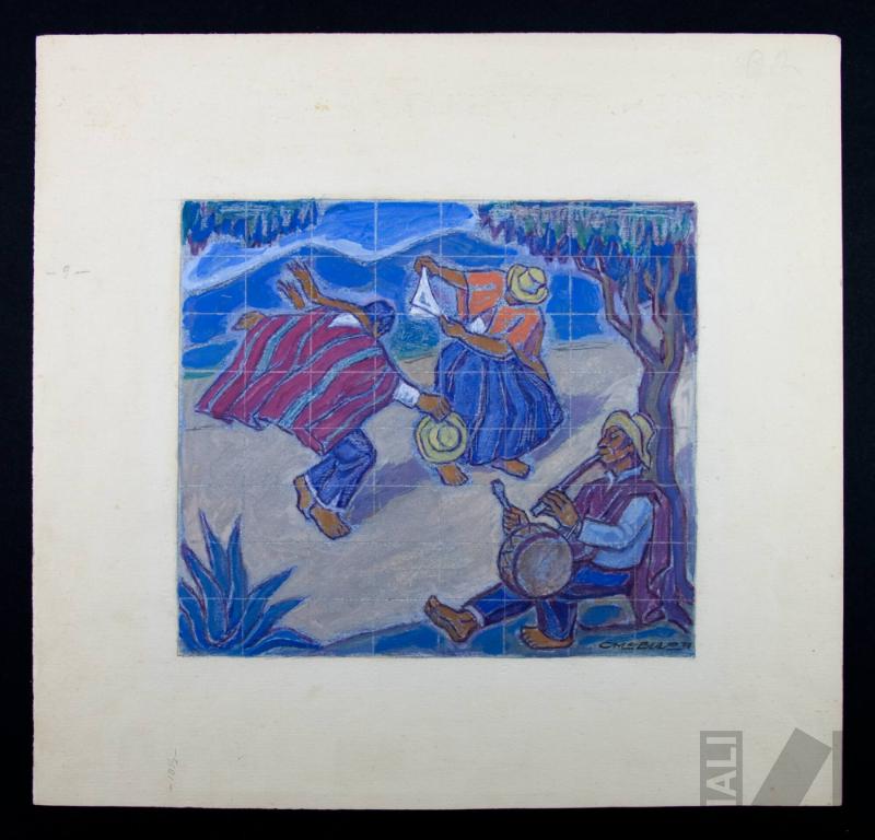 Boceto para 'La cashua'