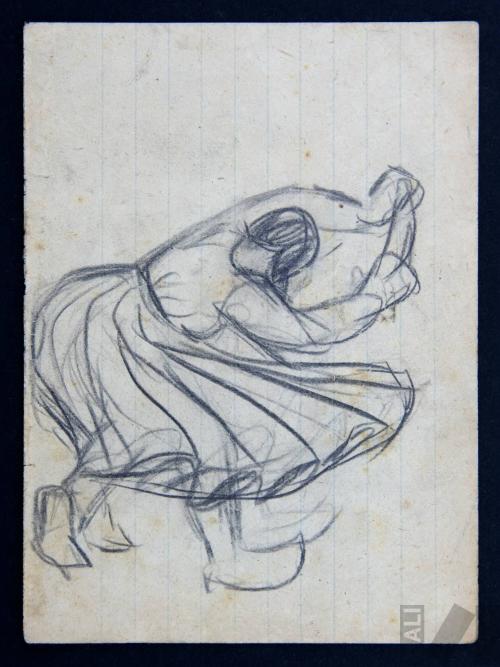 Estudio para 'La cashua'