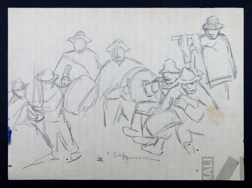 Estudio de músicos indígenas de Sahuaraura