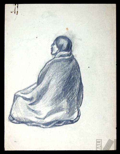 Estudio de mujer orando