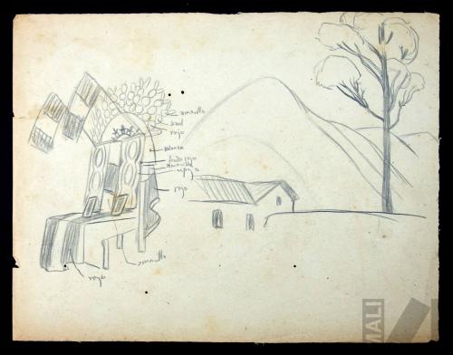 Estudio de altar andino