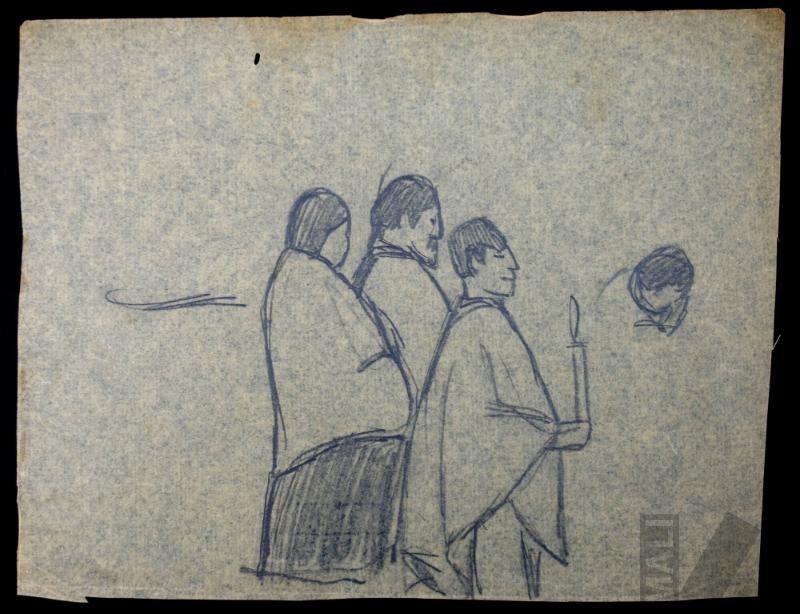 Estudio de indígenas devotos