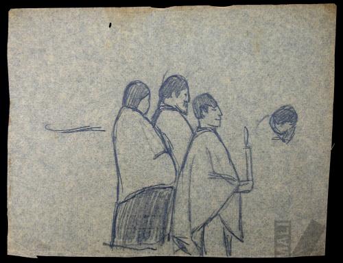 Estudio de indígenas devotos