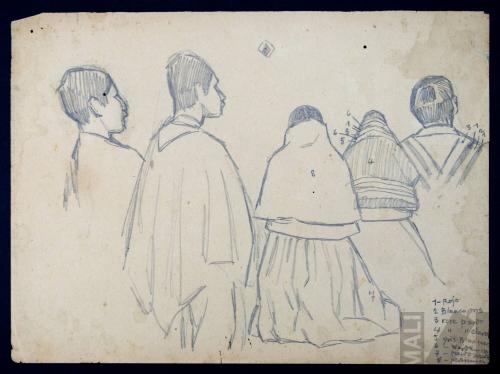 Estudio de indígenas devotos