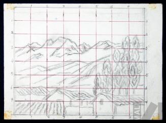 Estudio de paisaje andino