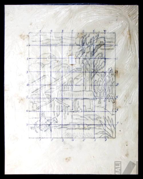 Estudio para 'Paisaje de Namora'