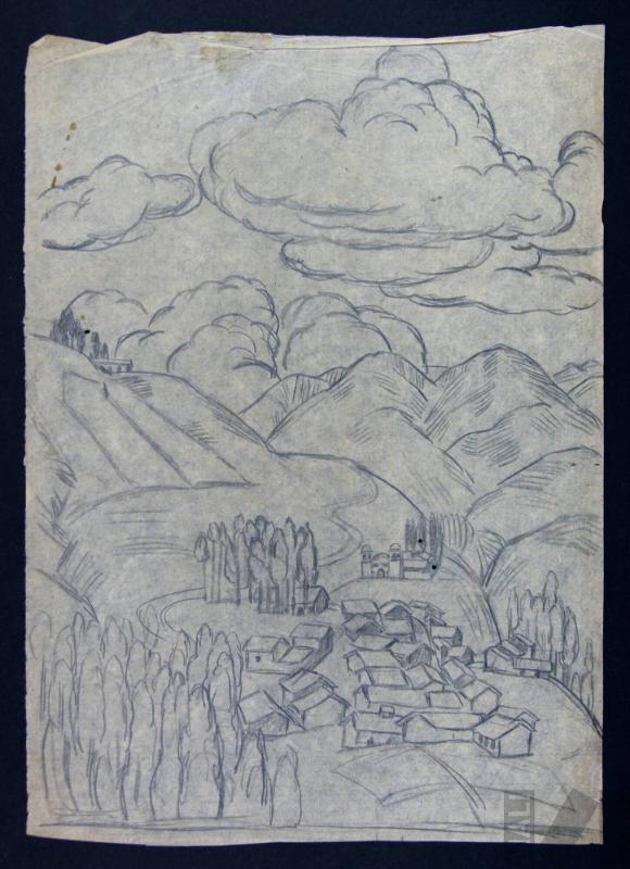 Estudio de paisaje andino