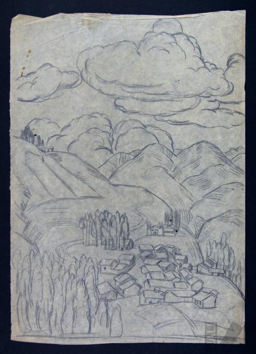 Estudio de paisaje andino