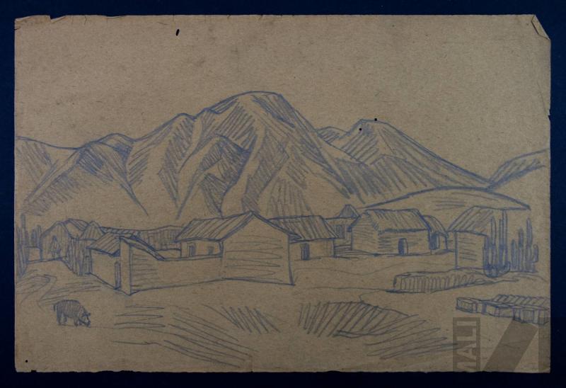 Estudio de paisaje andino