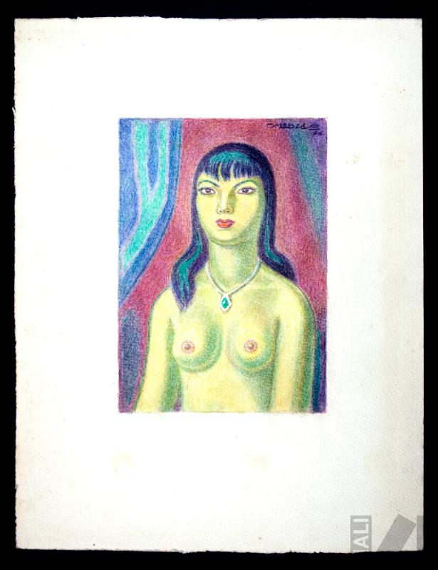 Retrato de mujer desnuda