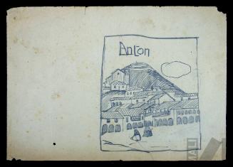 Antón, estudio para ilustración